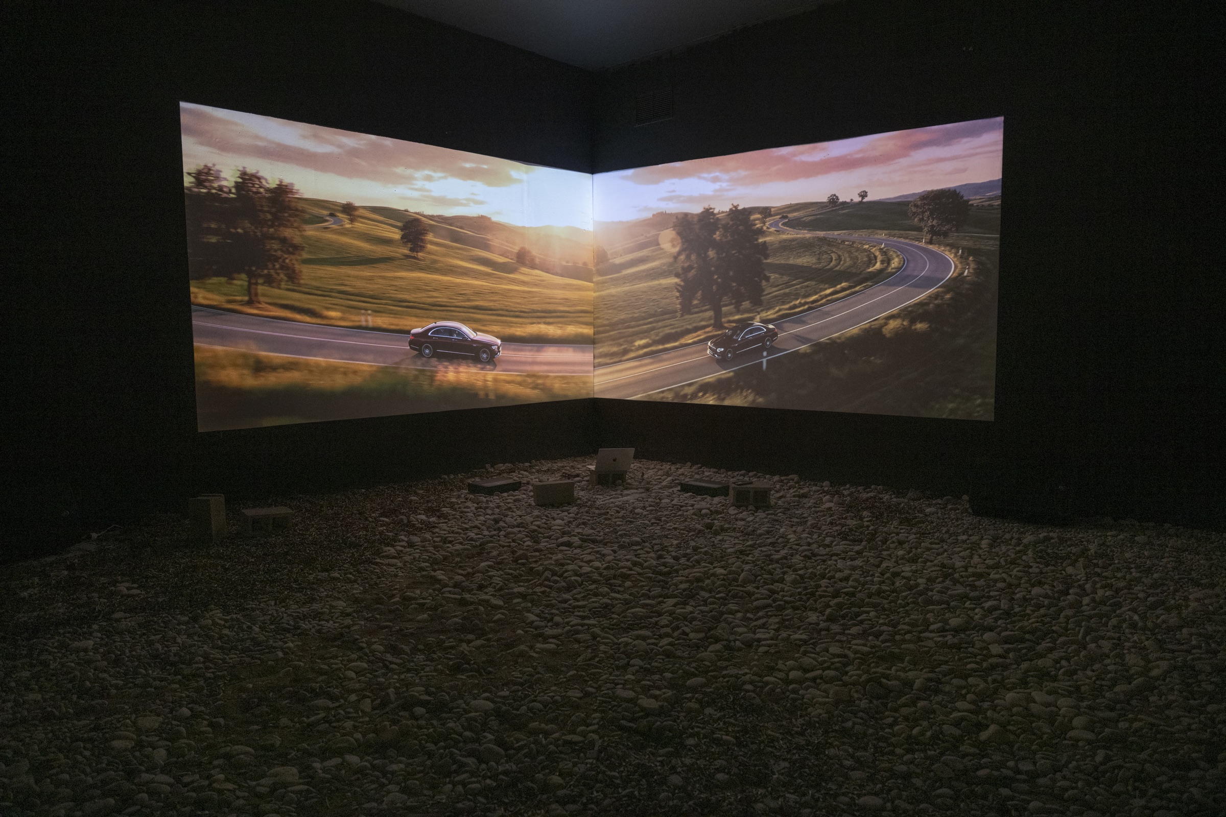 This Looks More Real Than It Did Yesterday — installation, Athens School of Fine Arts, 2026.