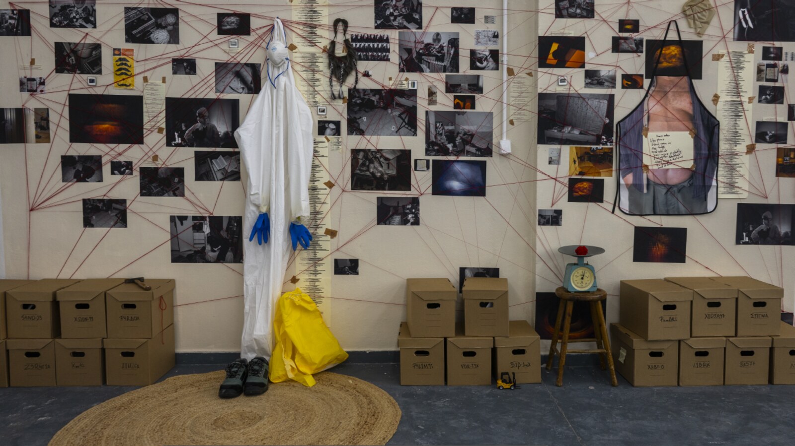 The Book of Sand — installation